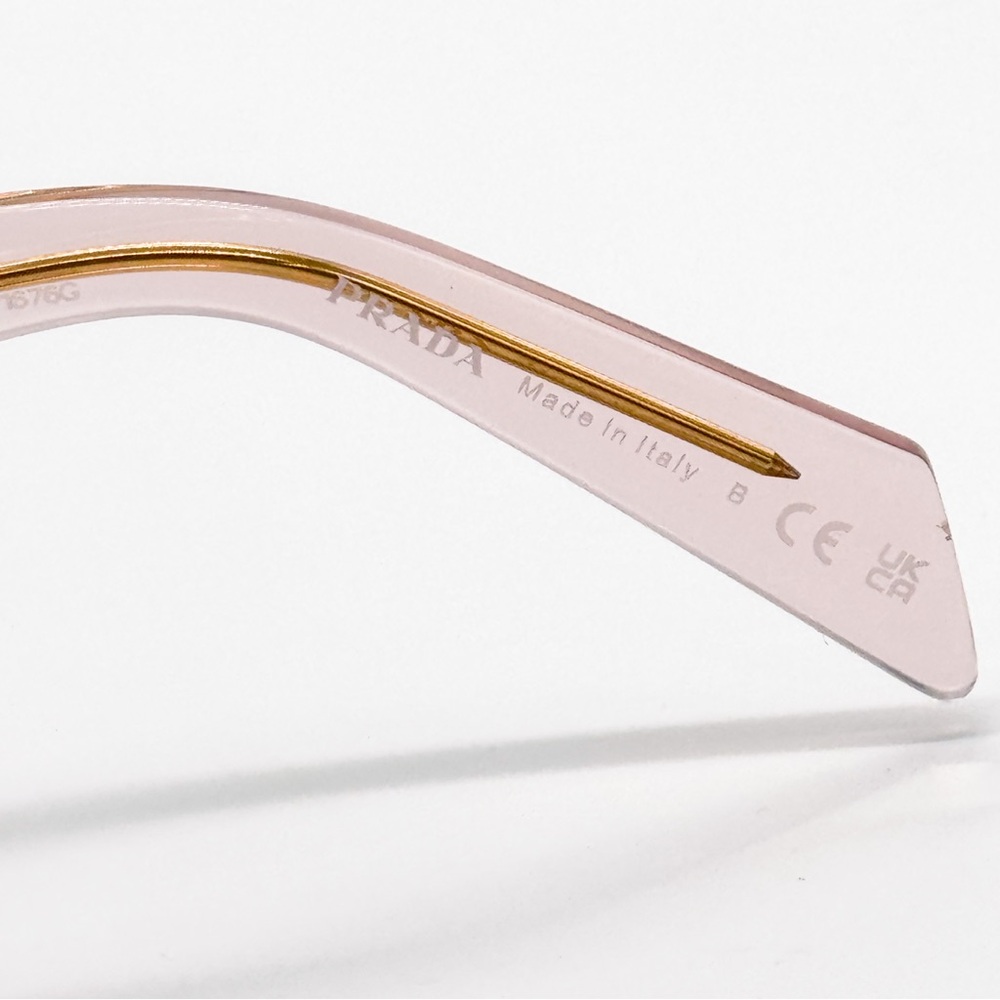 NEW PRADA SPR17W 19Q10D WOMEN SUNGLASSES PR 17WS 19Q10D PINK  PR17WS 19Q10D - Picture 9 of 10